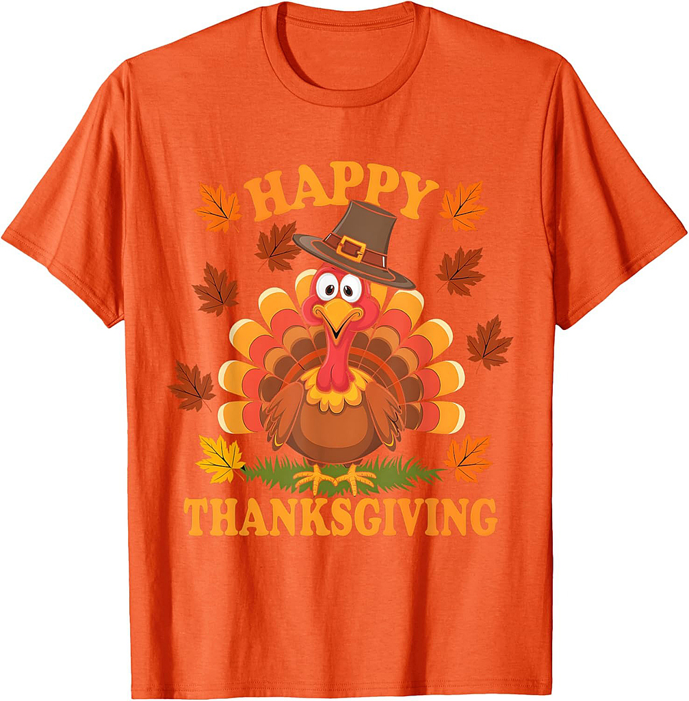 Happy Thanksgiving Funny Turkey Family Dinner Thanksgiving T-Shirt