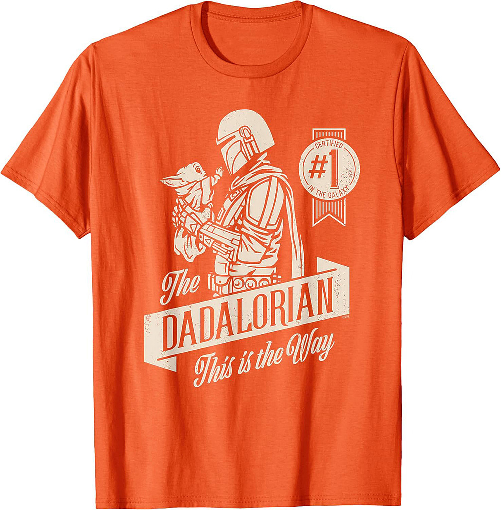 Star Wars The Mandalorian and Grogu Dadalorian Father’s Day T-Shirt