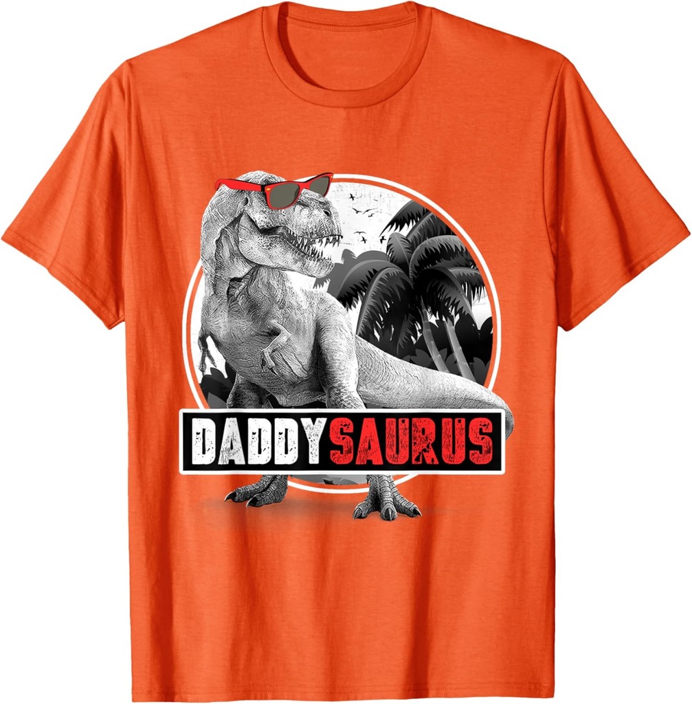 Daddysaurus T-Rex Dad Dinosaur Daddy Saurus Fathers Day T-Shirt