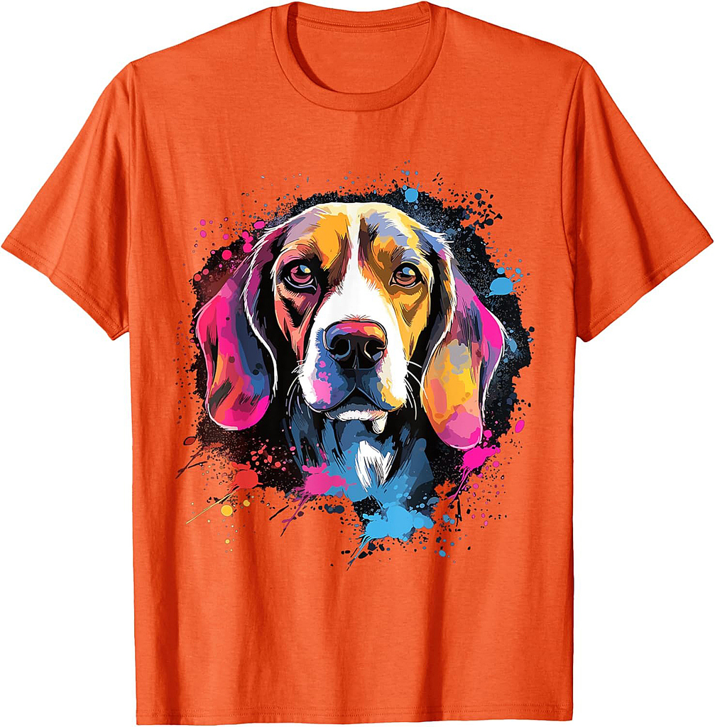 Beagle Dog T-Shirt for Men Women