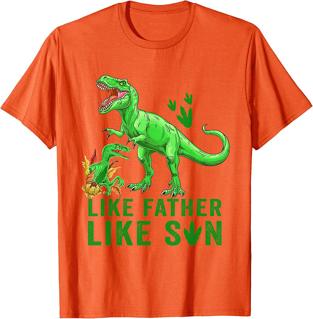 Happy Fathers Day Like Son Like Father T-Shirt