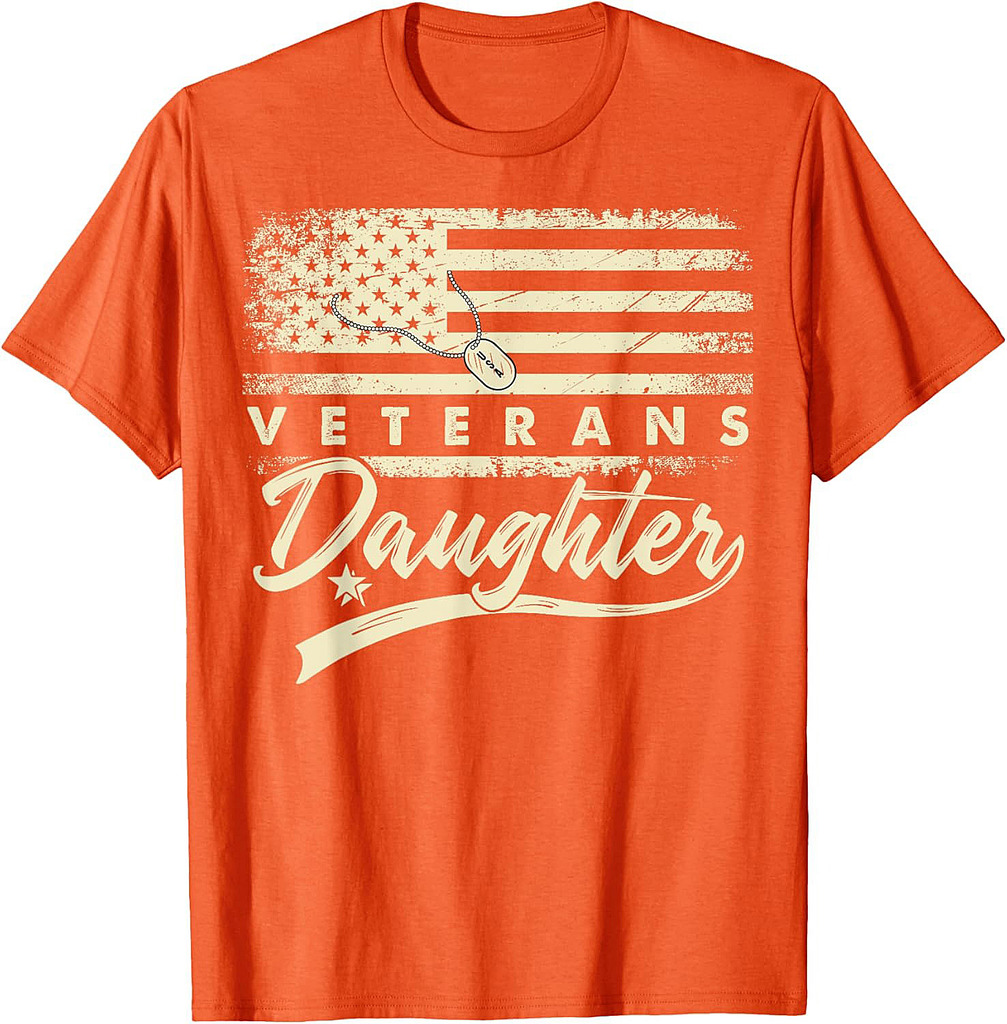 I'm Not Just a Daddy's Little Girl I'm a Veteran's Daughter T-Shirt