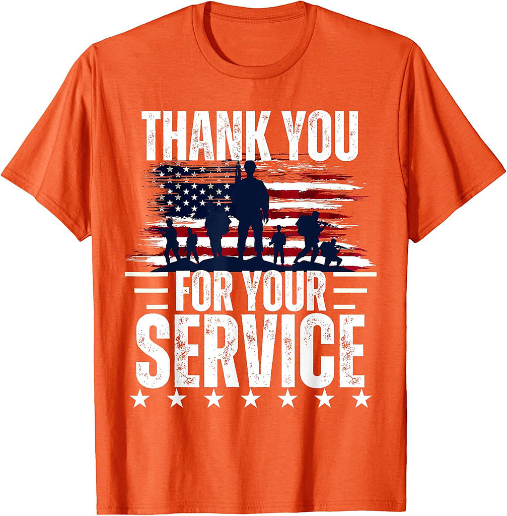 Dad Grandpa Veteran Nothing Scares Patriotic Veterans Day T-Shirt