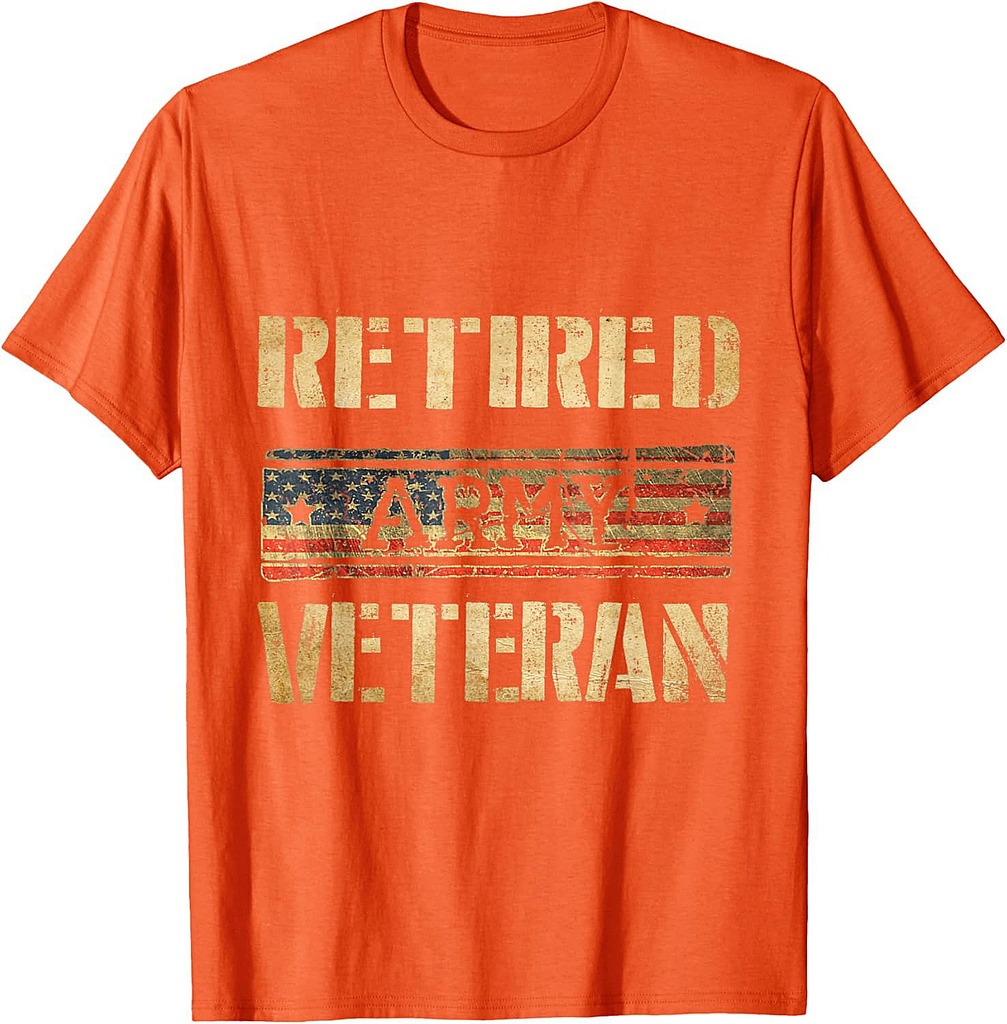 Retired Army Veteran T-Shirt