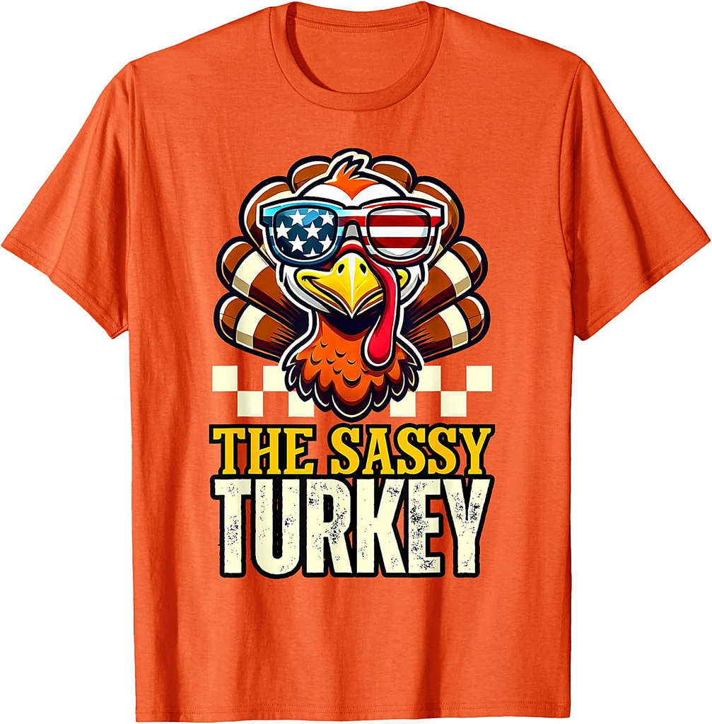 Sassy Turkey Dinner Group matching family thanksgiving T-Shirt