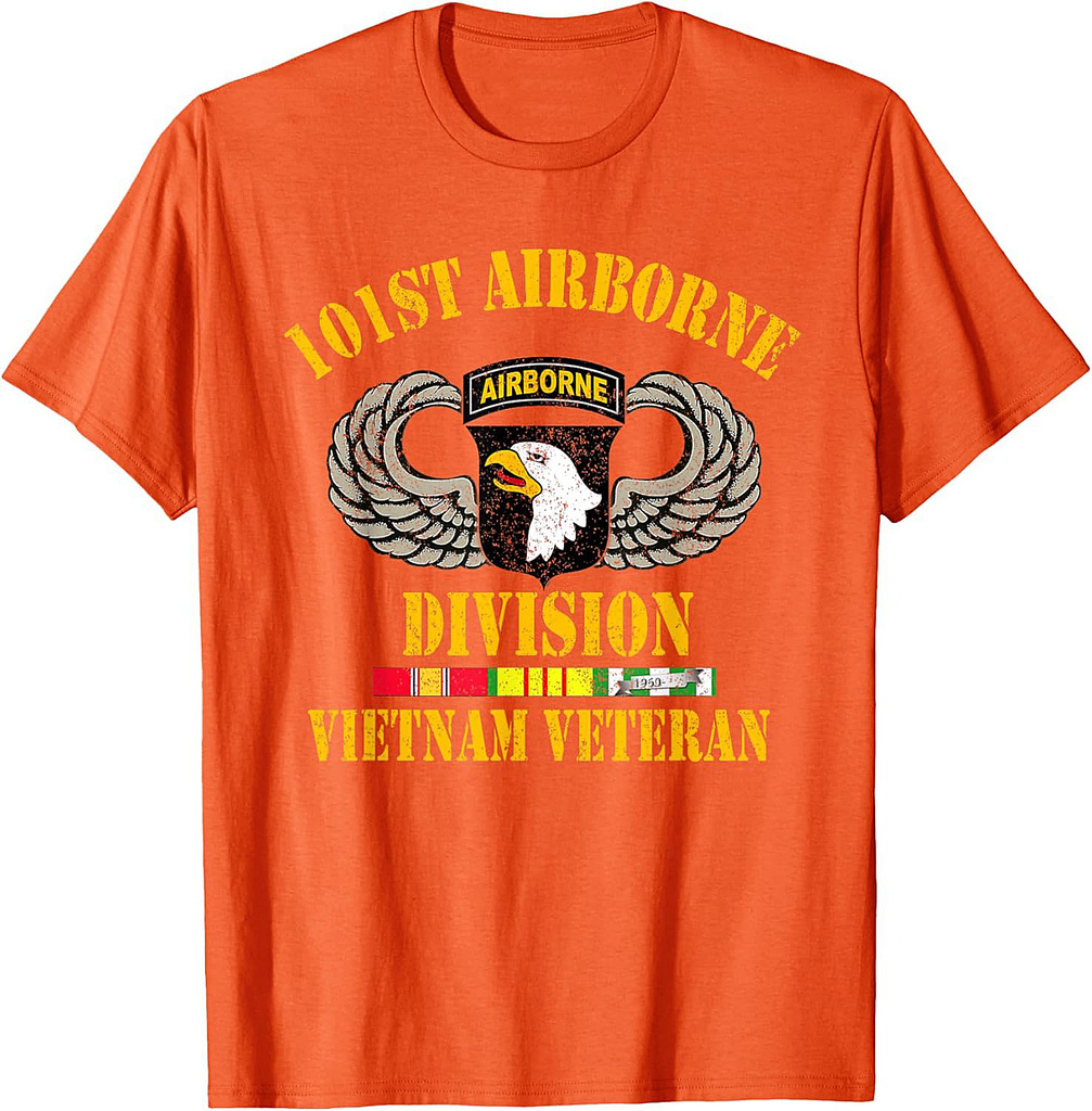 101st Airborne Division Vietnam Veteran Tshirt, Veterans Day T-Shirt