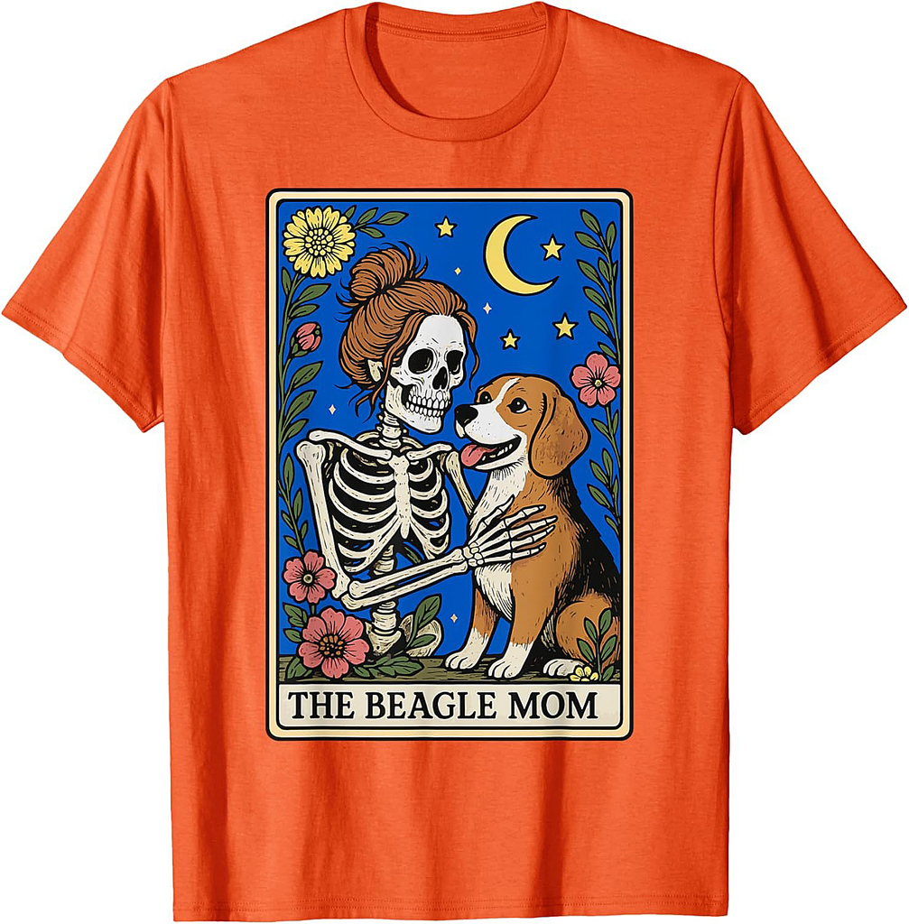 The Beagle Mom Tarot Card T-Shirt