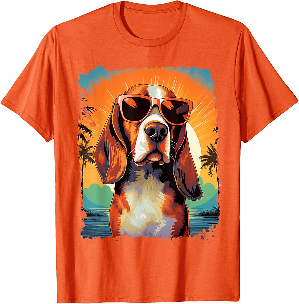 Beagle Hawaiian T-Shirt