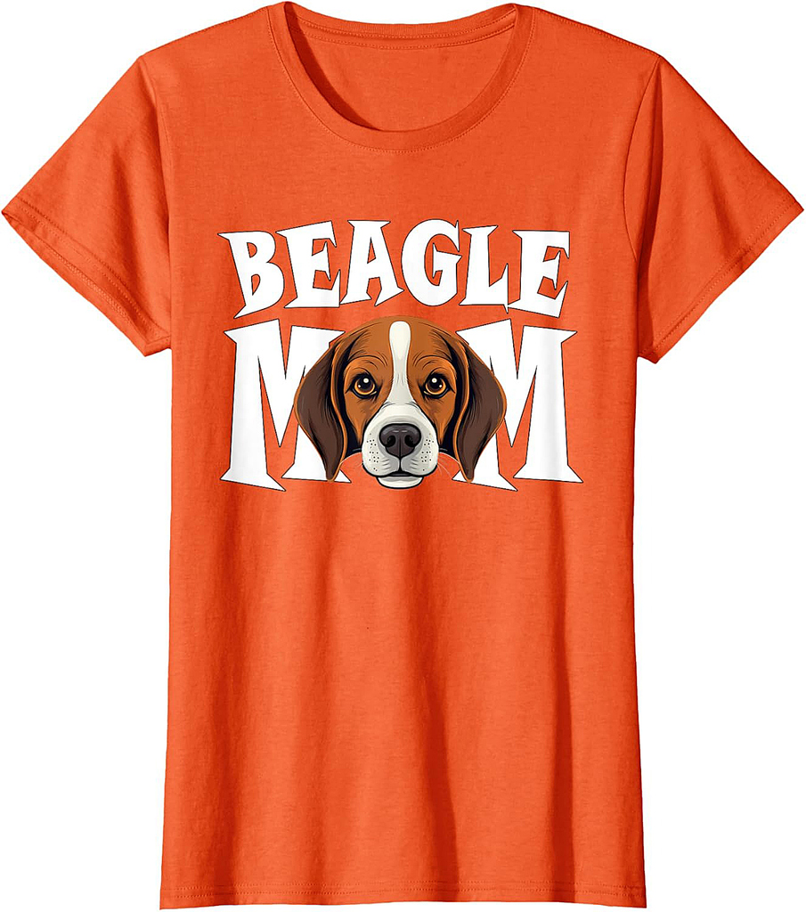 Beagle Mom Cute Beagle Momma Puppy Dog Women's T-Shirt