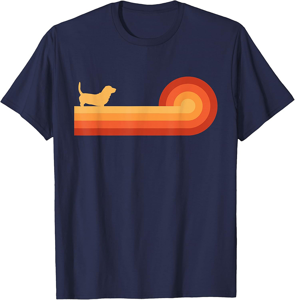 Beagle Shirt Vintage Retro Beagle Dog Gift T-Shirt