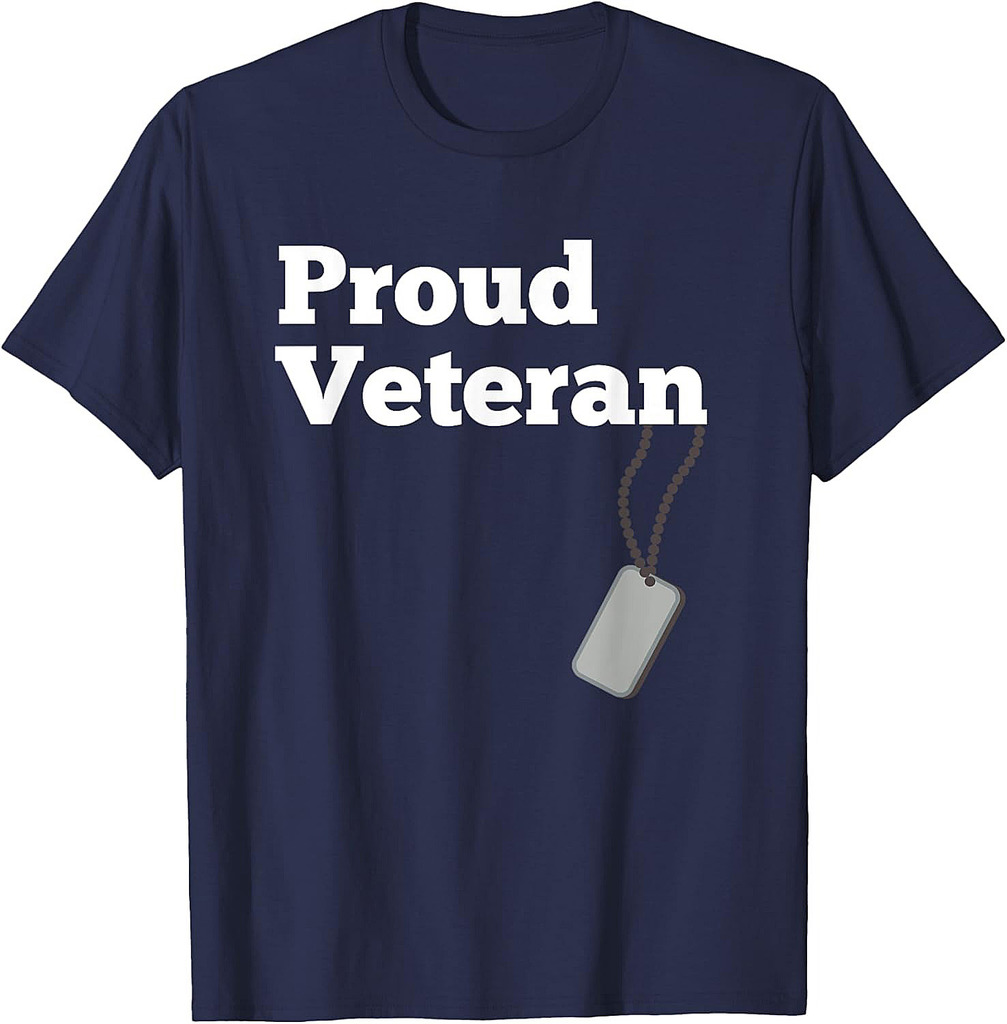 American Independence Day 4th July Proud Veteran T-Shirt