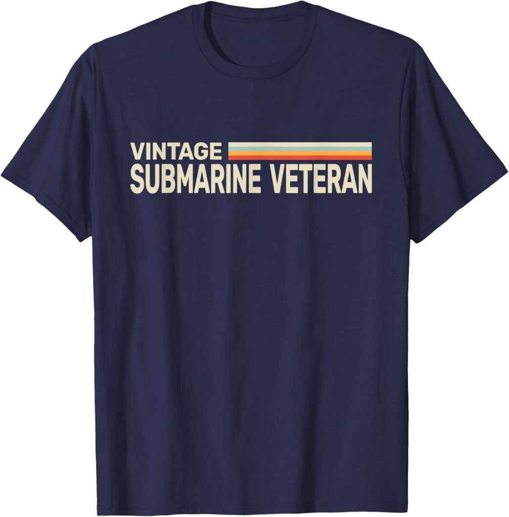 Vintage Submarine Veteran  And Submarine T-Shirt