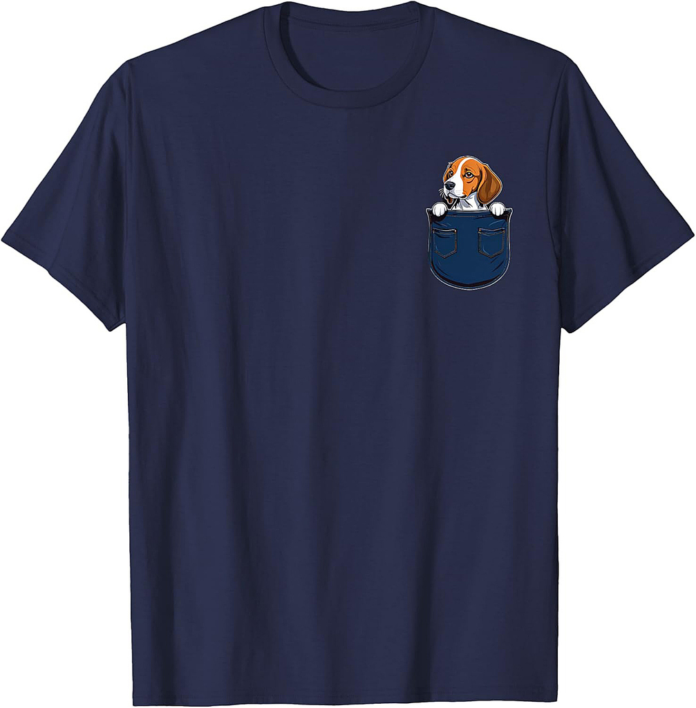 Beagle Dog In The Pocket Cute Pocket Beagle s T-Shirt