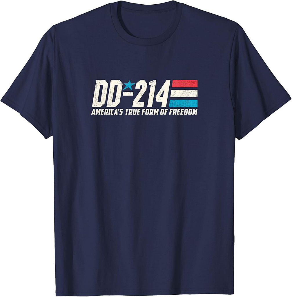 DD-214 Armed Forces Military Alumni Vintage Veteran T-Shirt