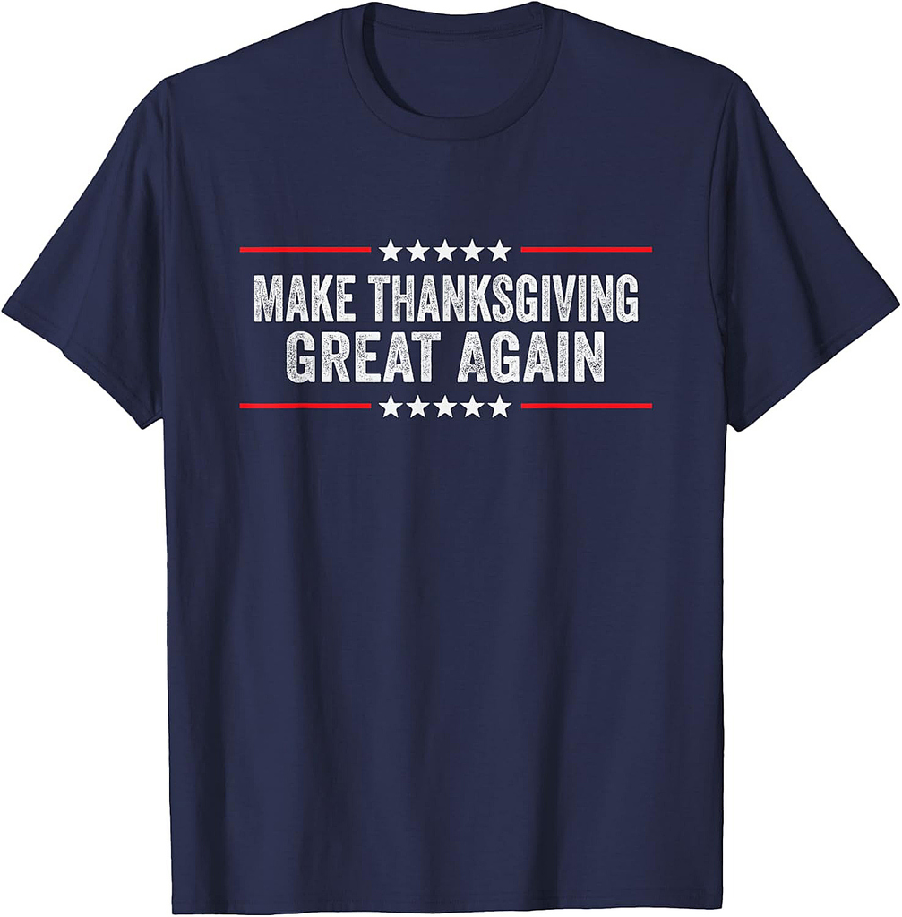 Make thanksgiving Great Again Thanksgiving Turkey Costume T-Shirt