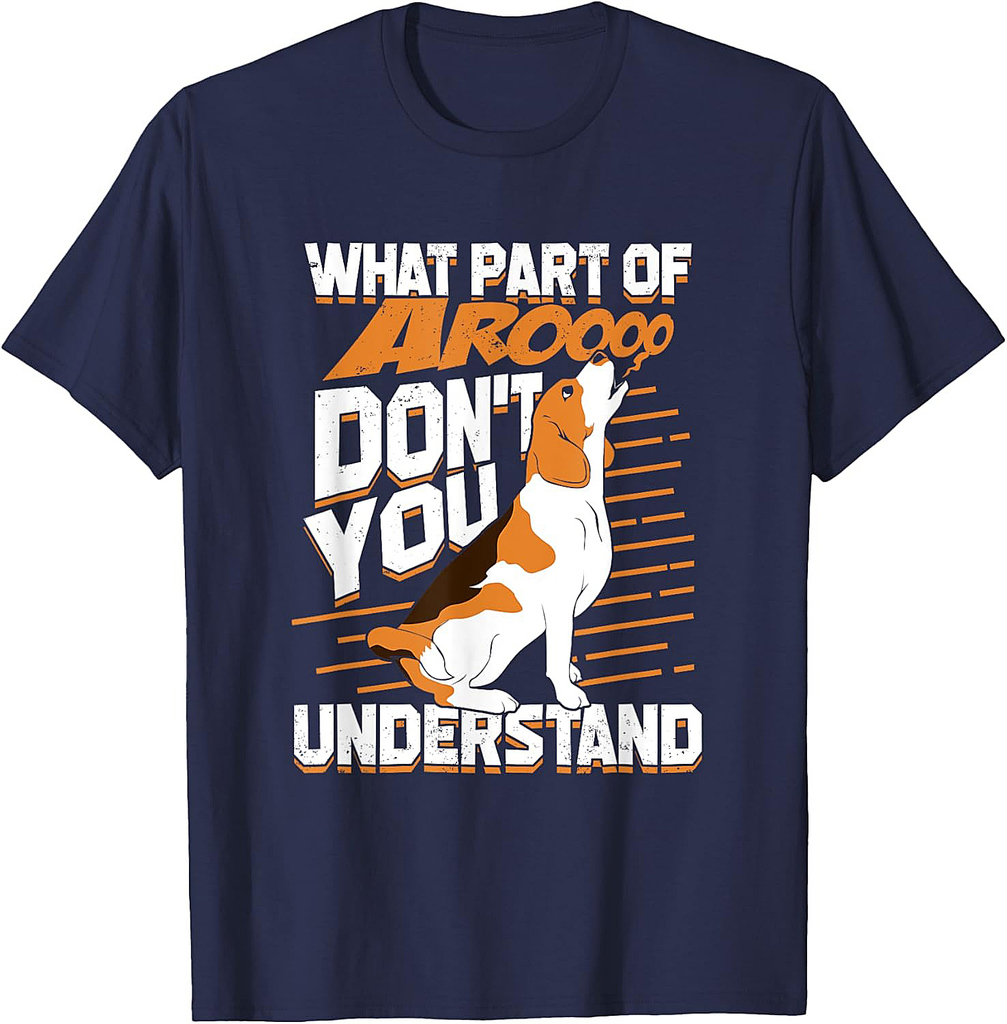 Funny Beagle Dog T-Shirt for Men Women