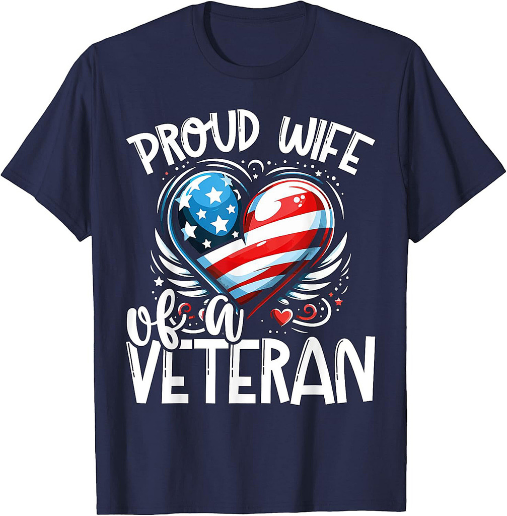 Veteran Dad Mom Grandpa American Flag USA Veterans Day T-Shirt