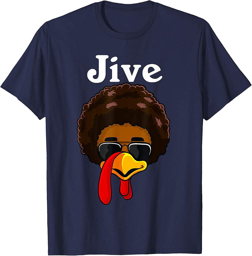 Jive Thanksgiving Turkey Day Funny Family Costume T-Shirt