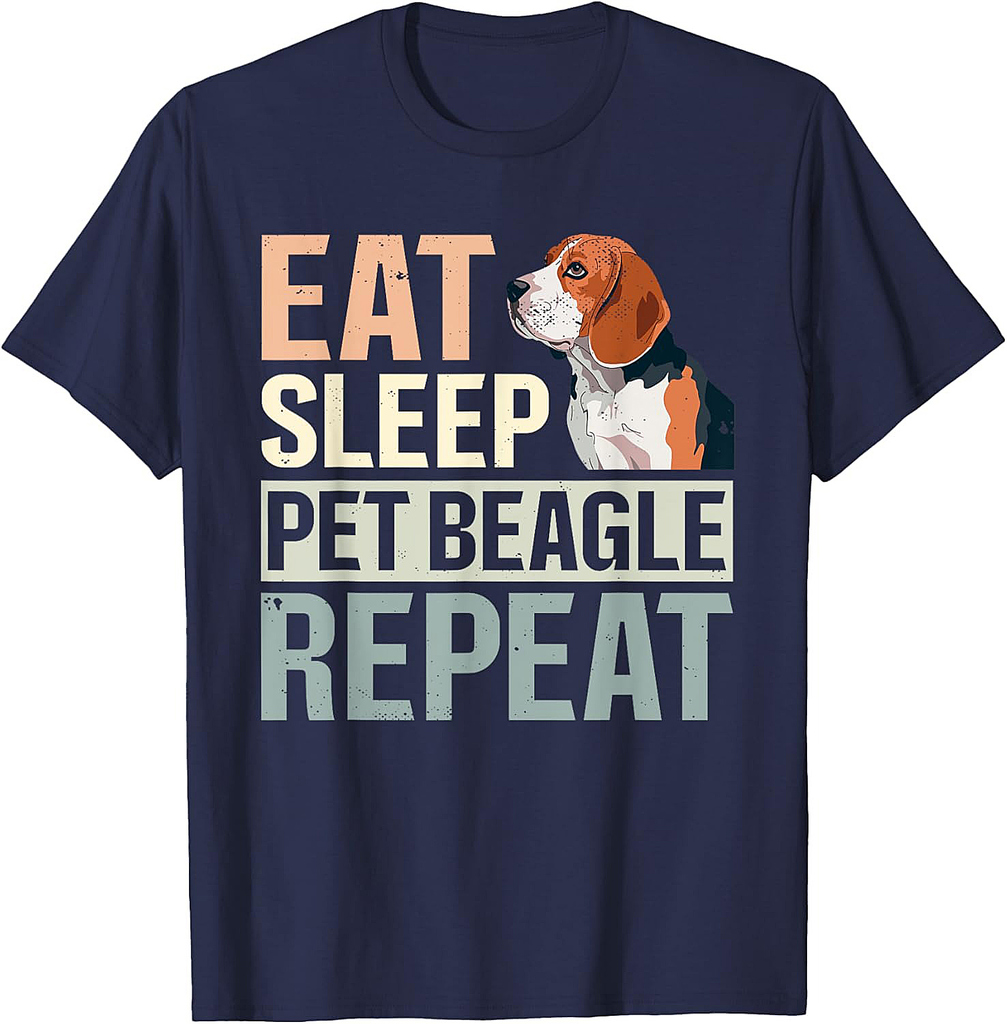Beagle Dog Men Women cd T-Shirt
