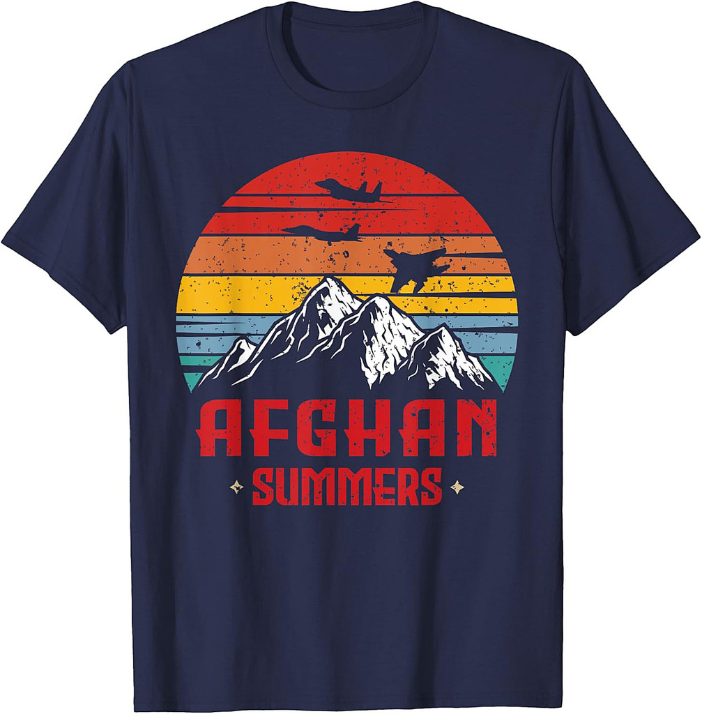 Afghan Summers Veteran Shirt Funny Afghanistan Veteran Gift T-Shirt