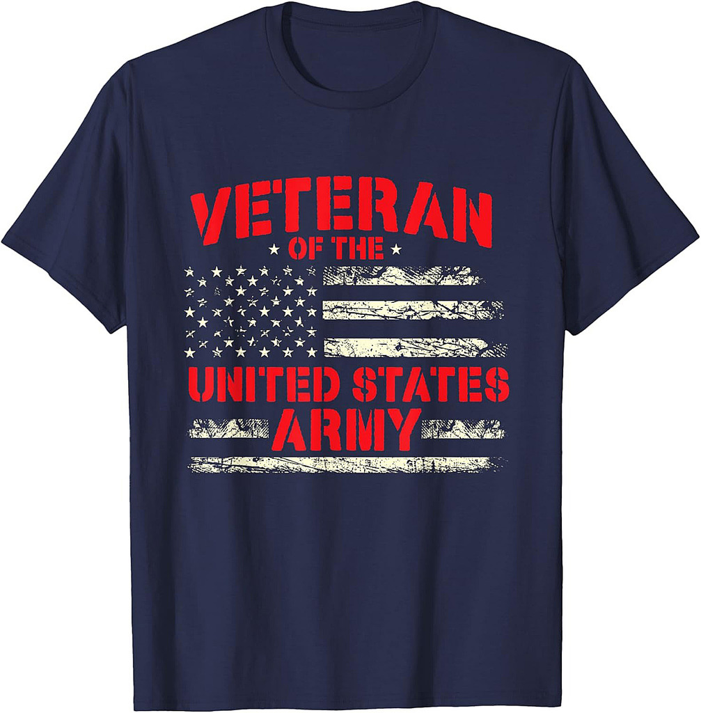 Veteran Of The United States Army  Patriotic Veterans Day T-Shirt
