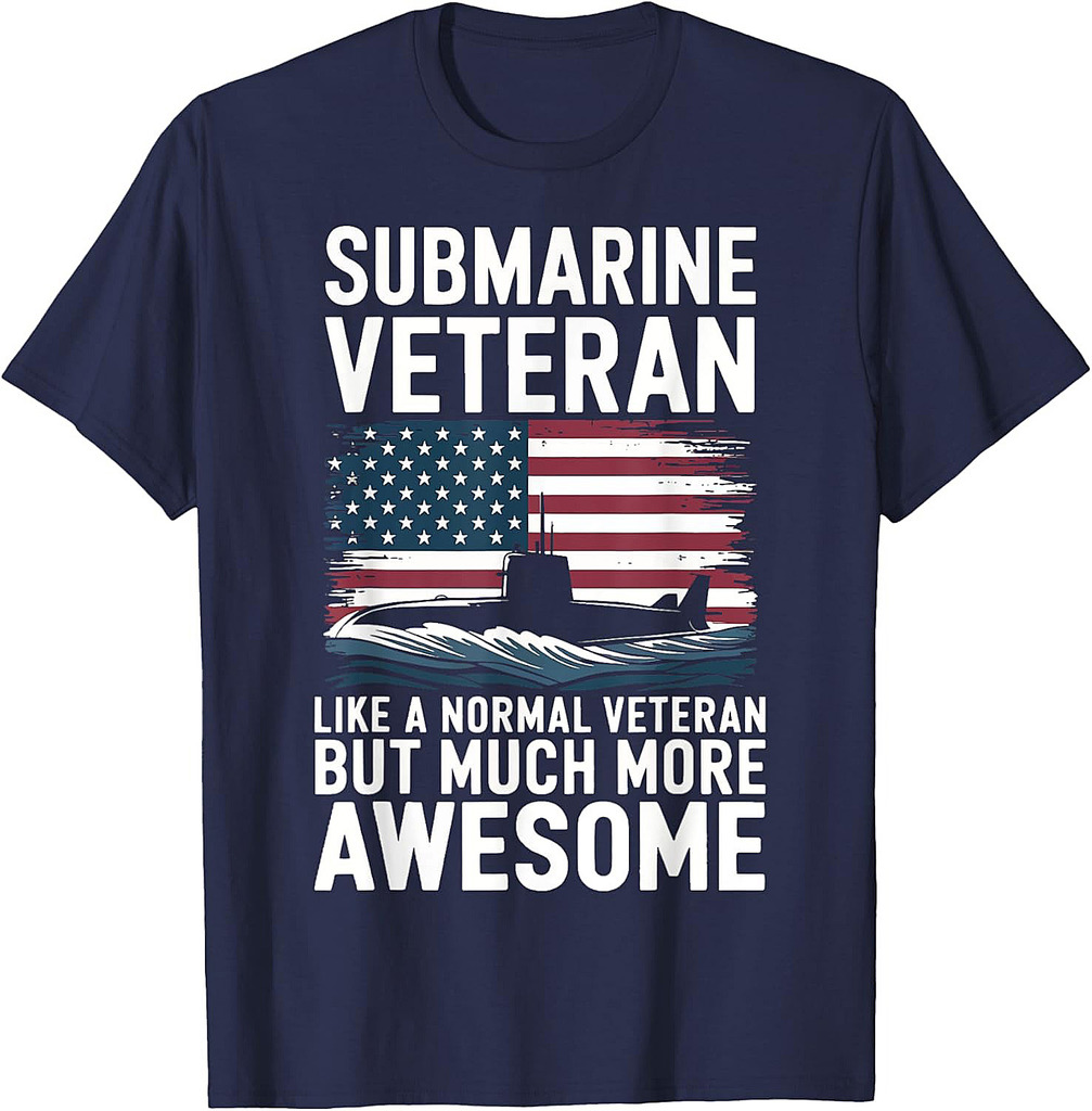 Submarine Veteran Like A Normal Veteran T-Shirt