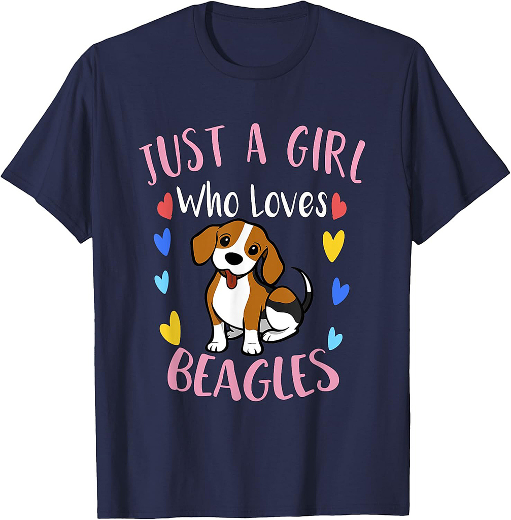 Cute Just a Girl Who Loves Beagles T-Shirt
