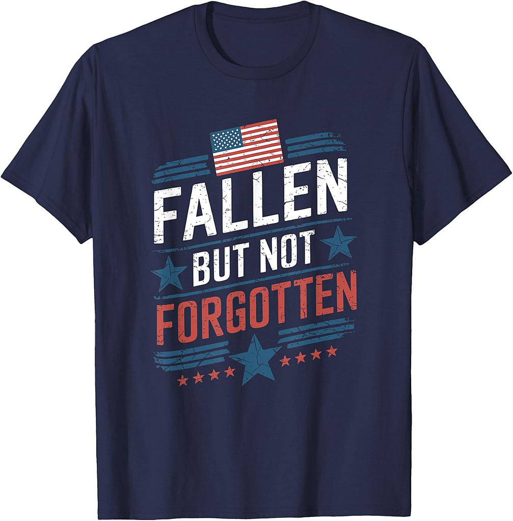 4th of July Veterans Memorial Day Quote Patriot US Flag T-Shirt