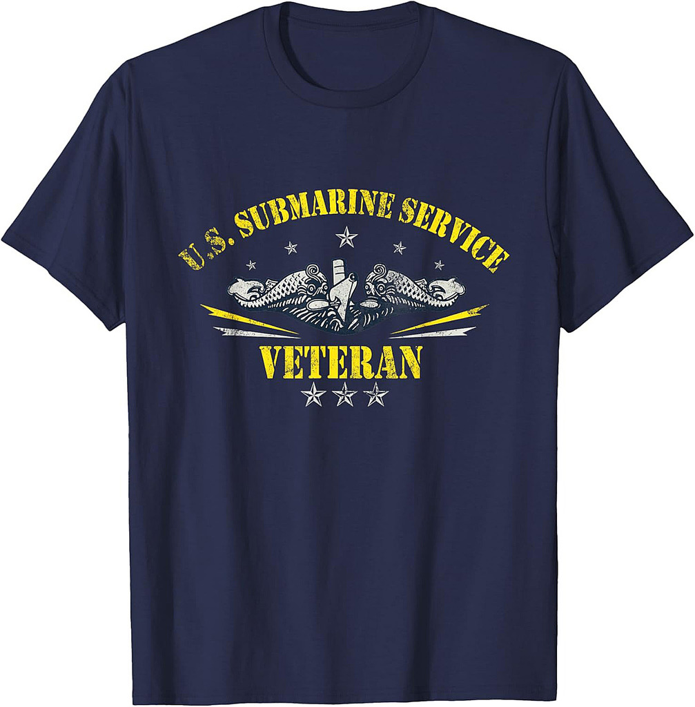U.S Submarine Service Veteran Patriotic Veterans Day T-Shirt
