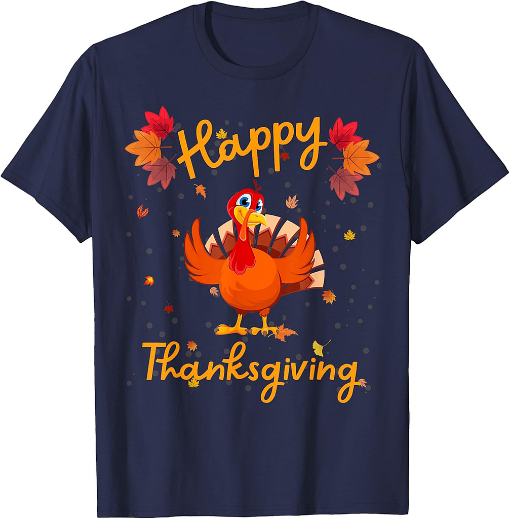 Happy Thanksgiving for Turkey Day family T-Shirt