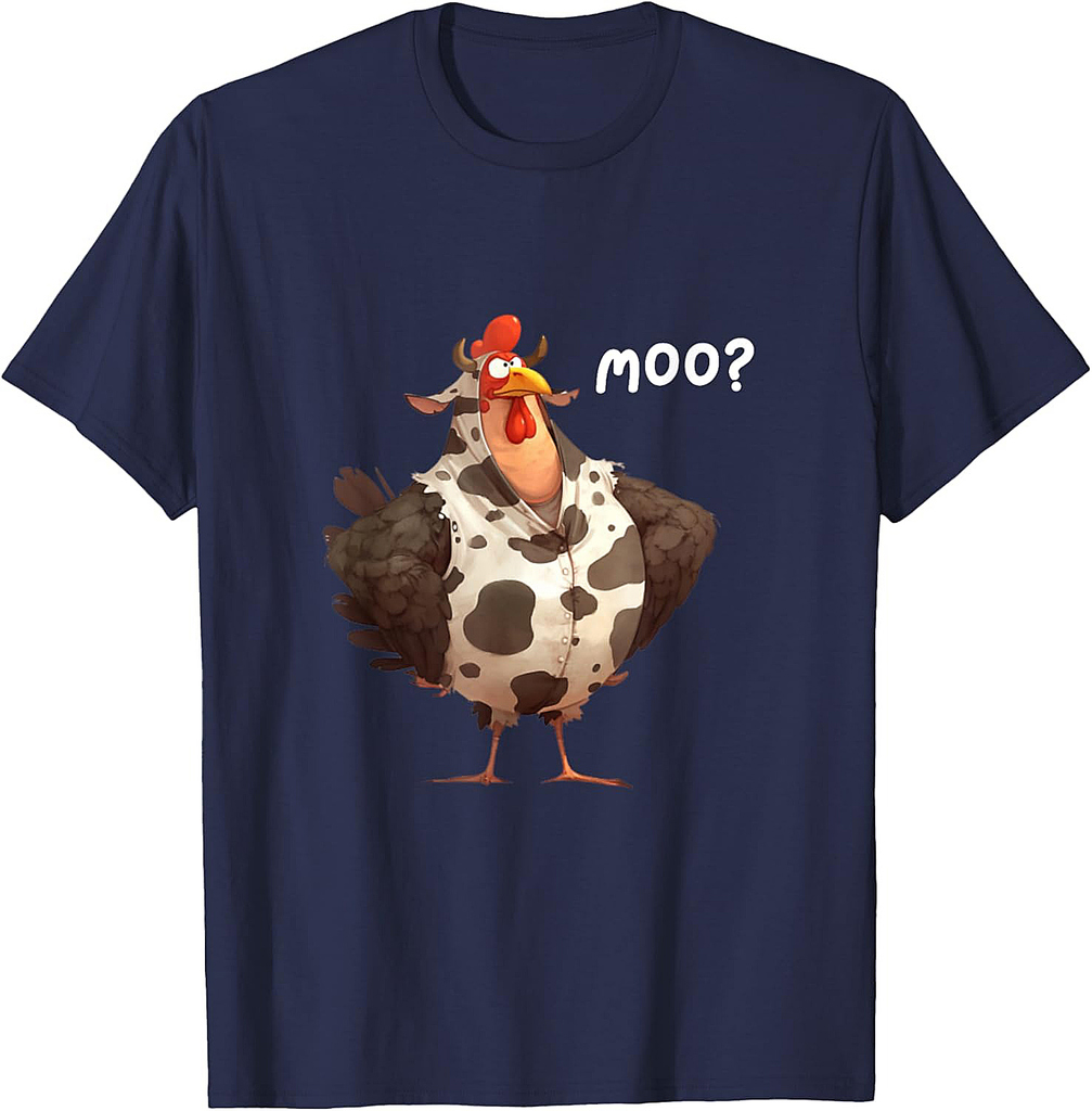 Turkey Moo Funny Thanksgiving T-Shirt