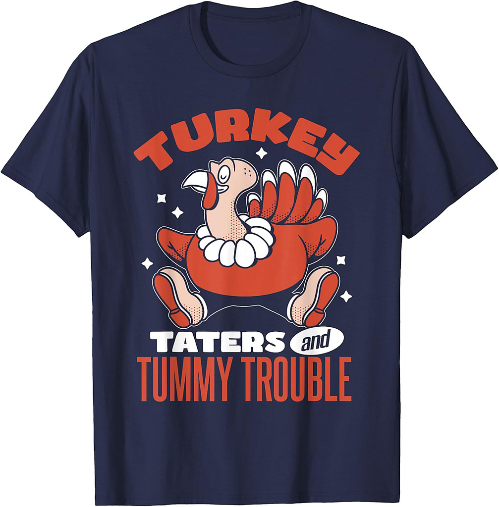 Funny Thanksgiving Turkey Turkey Day T-Shirt