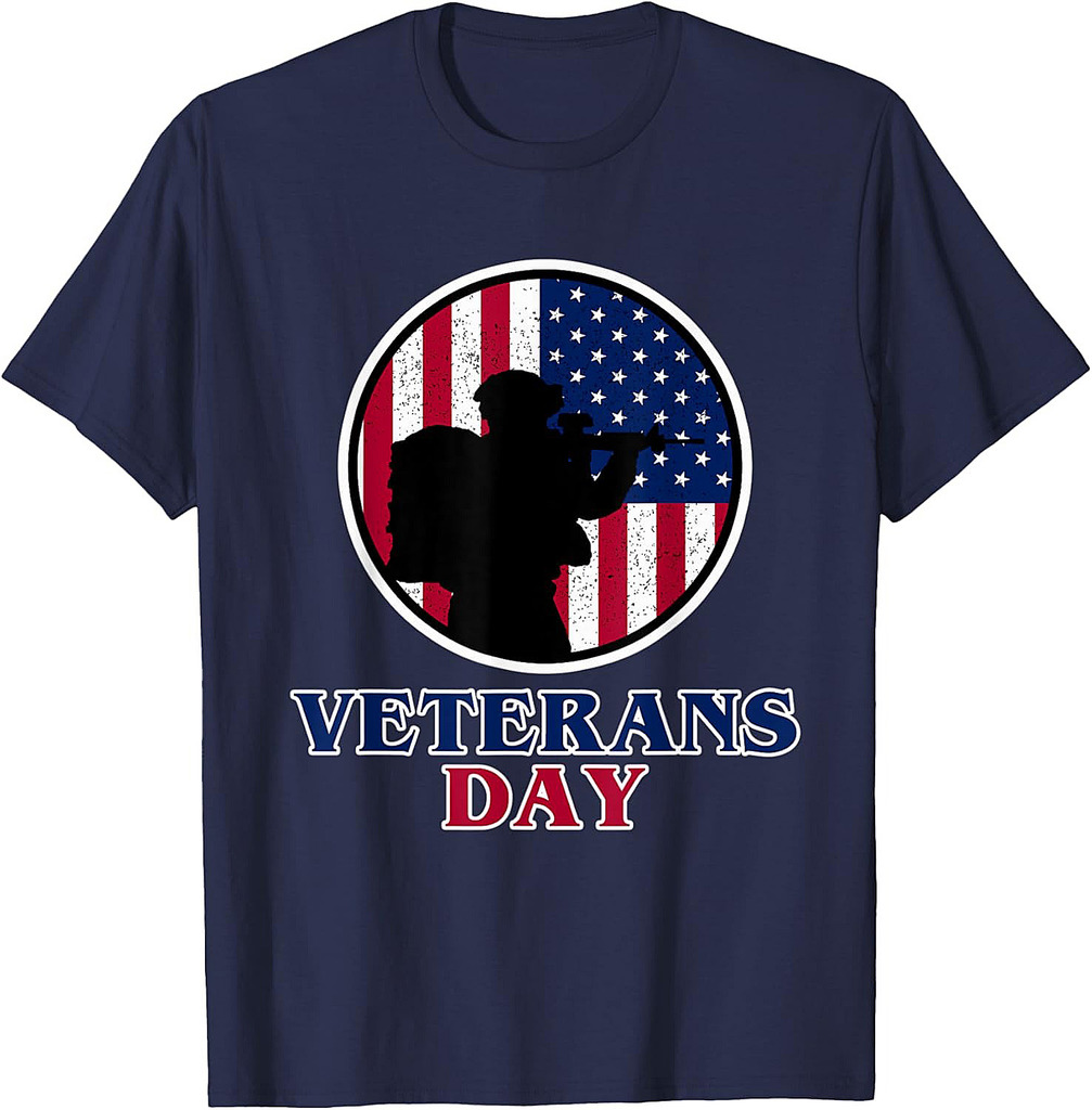 Veteran Shirt for Men  Veterans Day T-Shirt