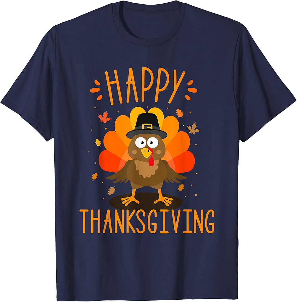 Happy thanksgiving for turkey day family dinner T-Shirt