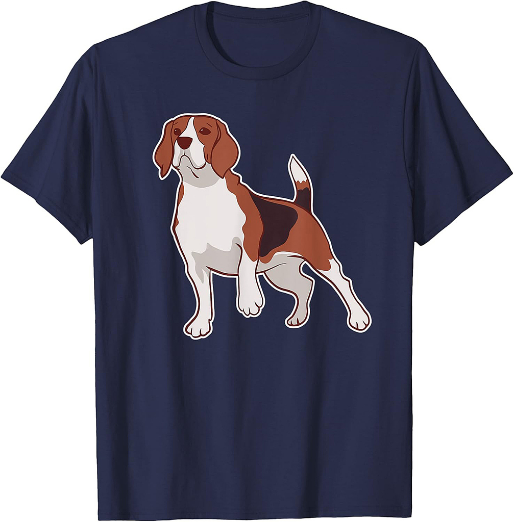 Beagle Dog Pet T-Shirt for Men Women