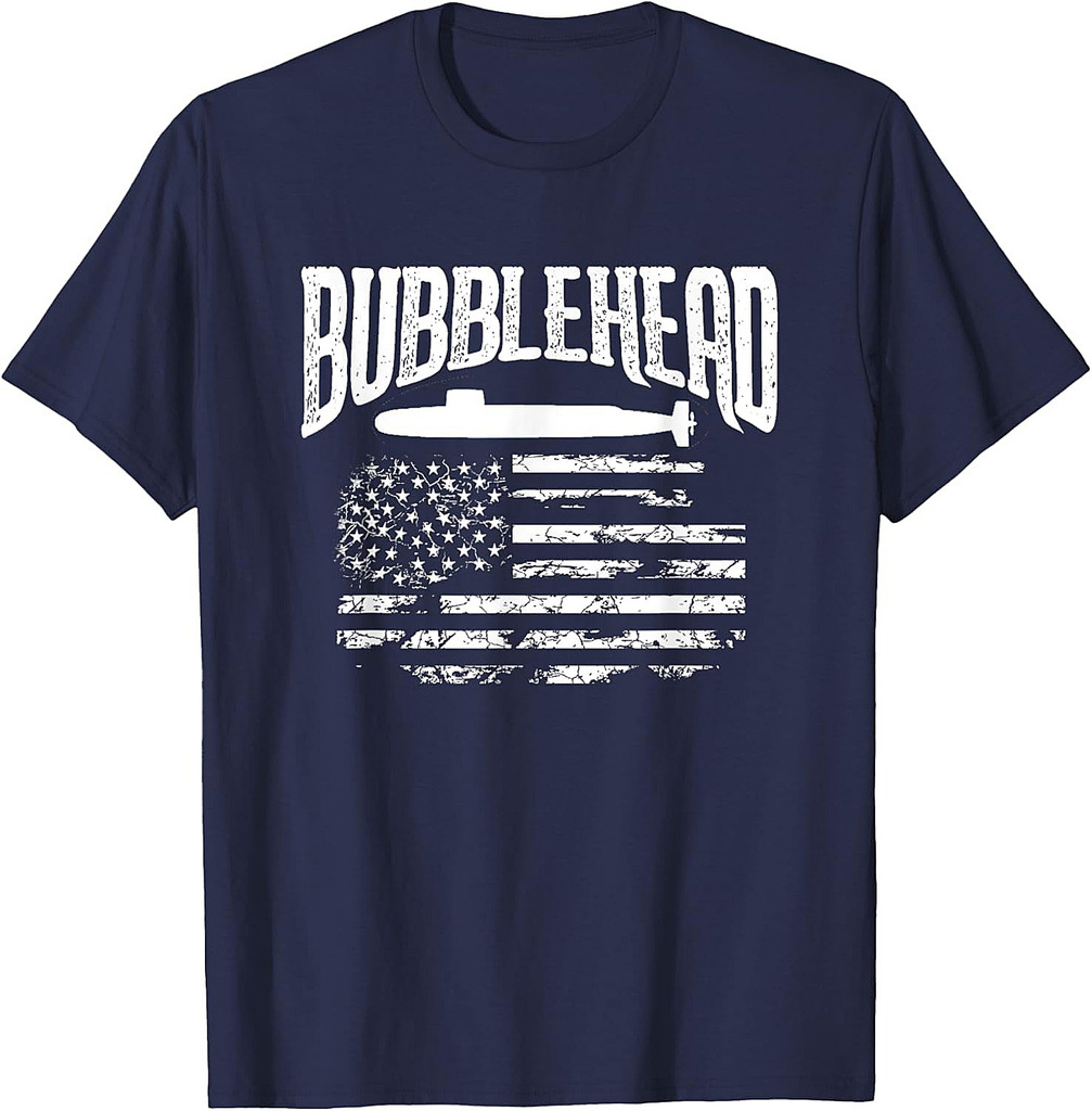 Bubblehead Submarine Veteran T Shirt