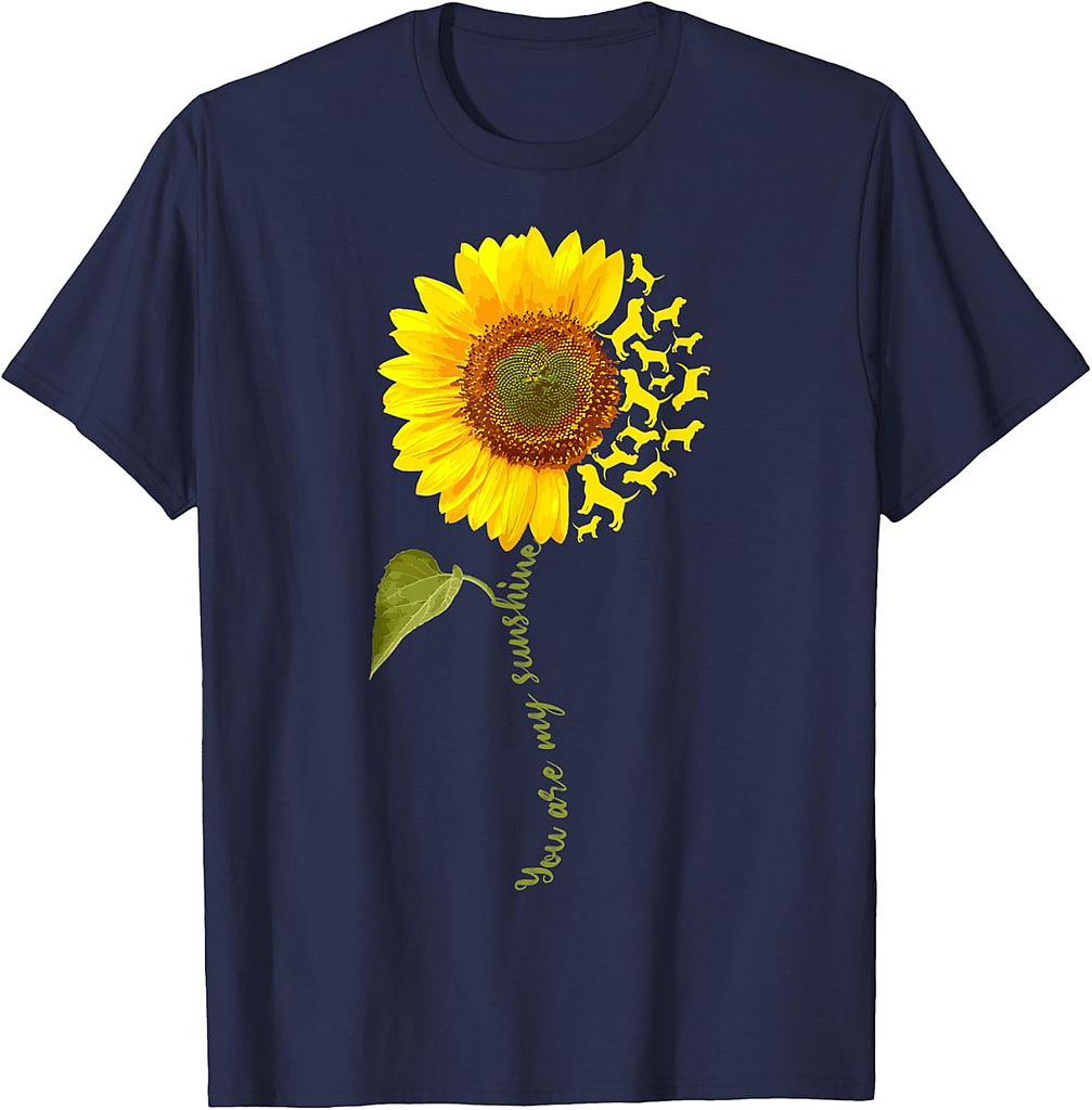 Beagle Sunflower T-Shirt