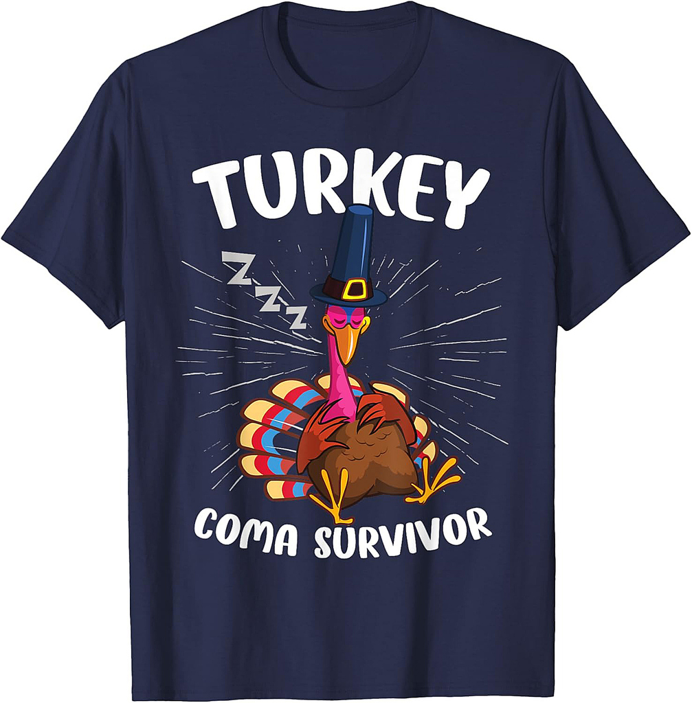 Thanksgiving Day Funny Turkey T-Shirt