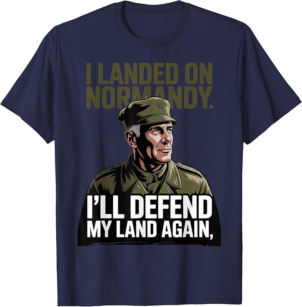 Defend Normandy Veteran Tribute Veterans Day T-Shirt