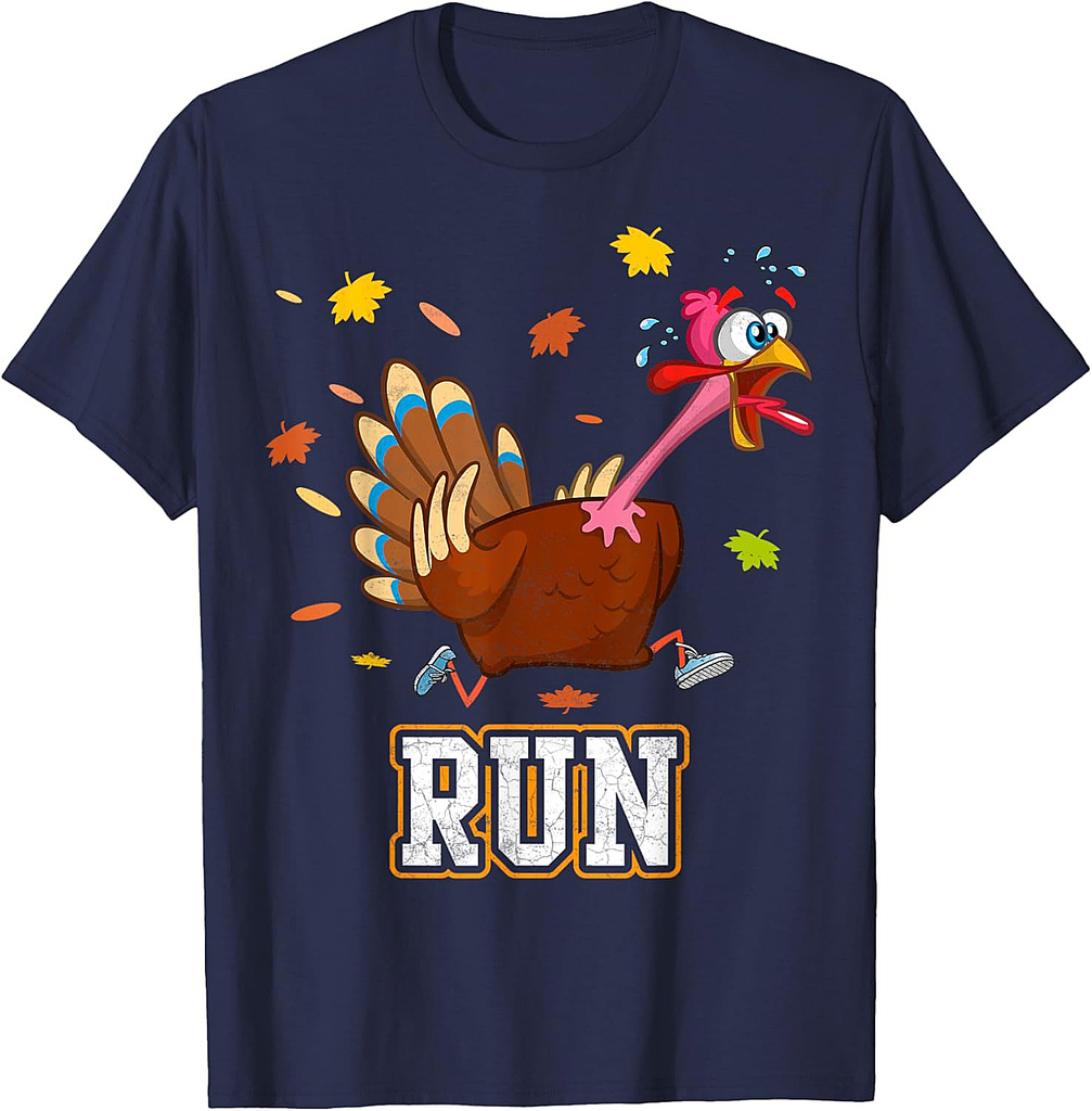 Thanksgiving Turkey Running Outfit Gear Costume Turkey Trot T-Shirt