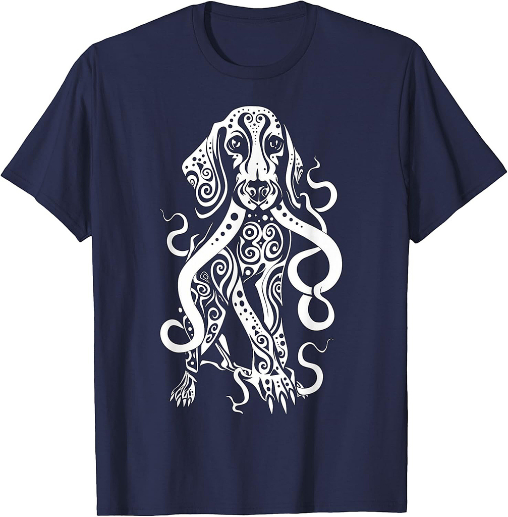 Beagle Scout Tribal Vintage Retro Graphic T-Shirt