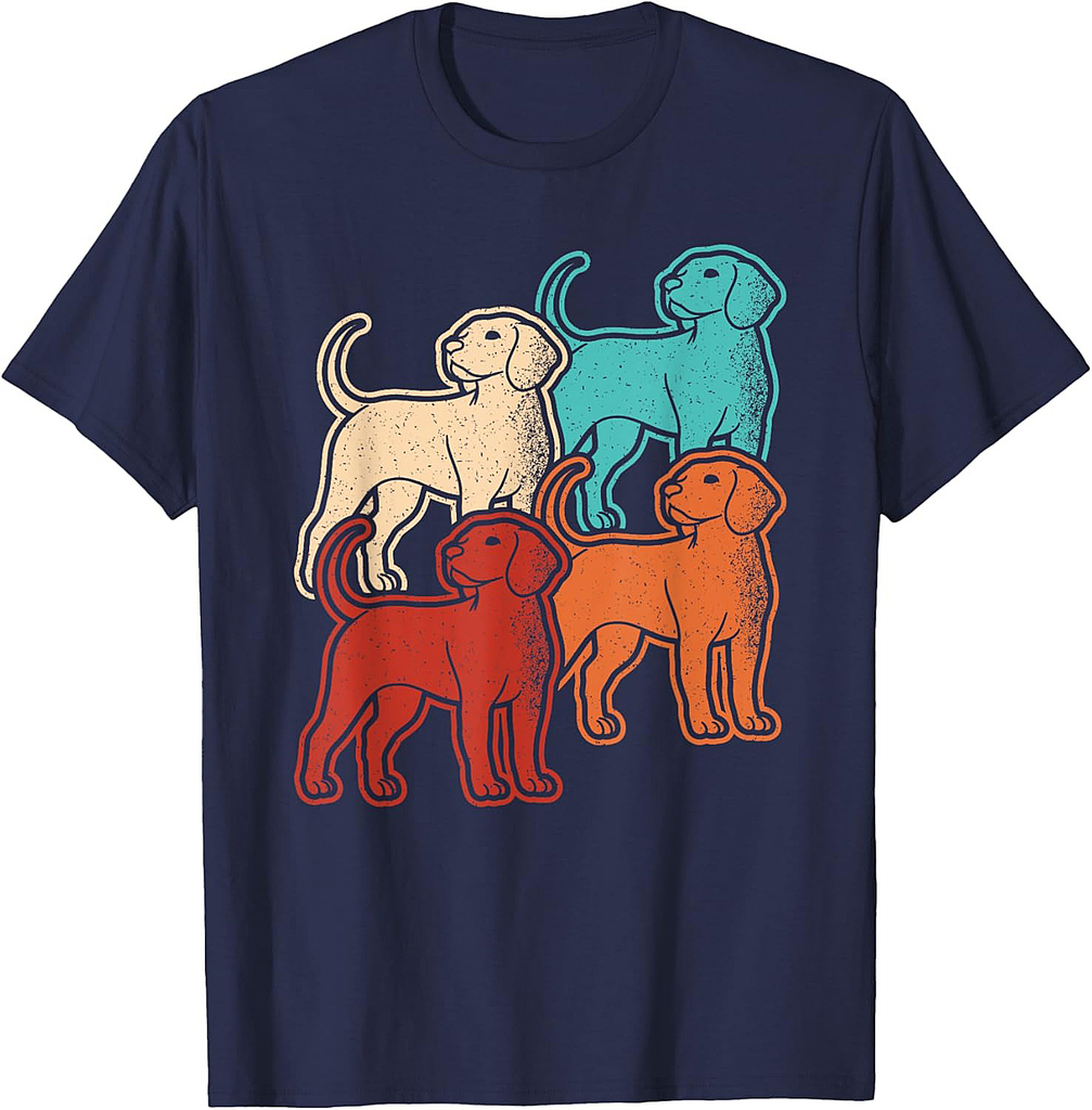 Retro Beagle Vintage Beagle Lover Men Women T-Shirt