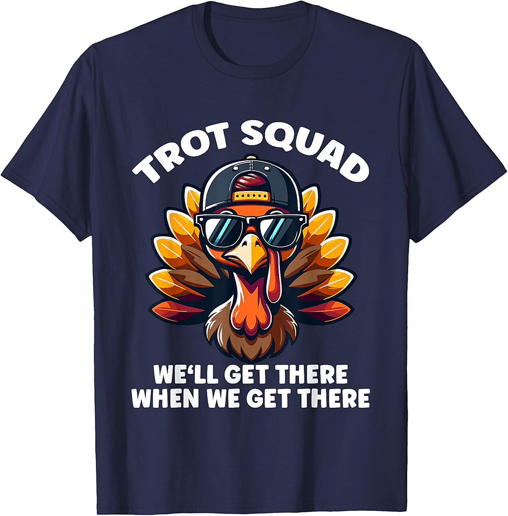 Thanksgiving Turkey Running Outfit Gear Costume Turkey Trot T-Shirt