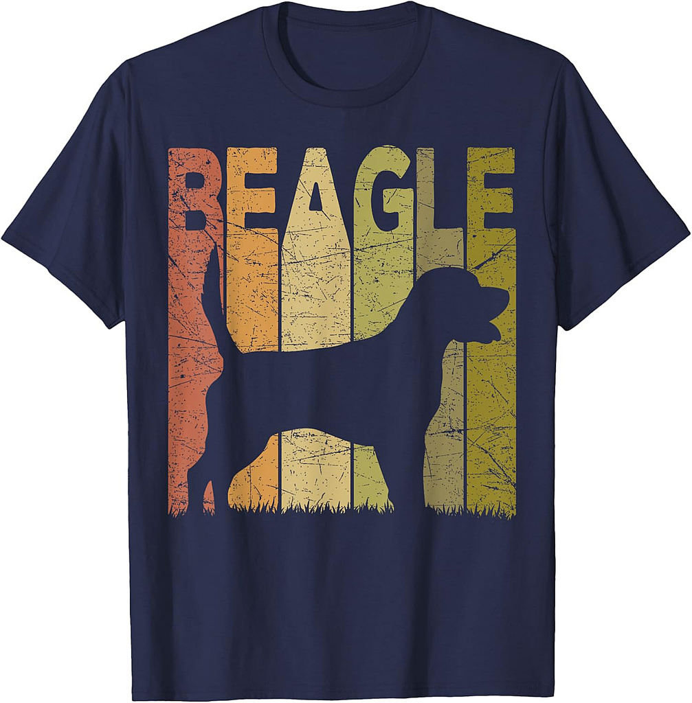 Beagle Vintage Beagle Dog Retro Beagle Lover T-Shirt