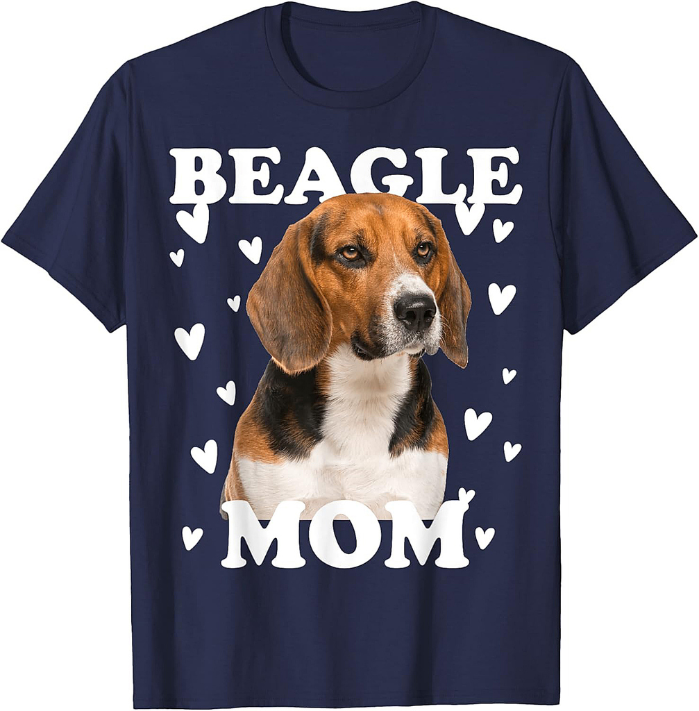 Beagle Mom Mummy Mama Mum Mommy Mother's Day Mother T-Shirt