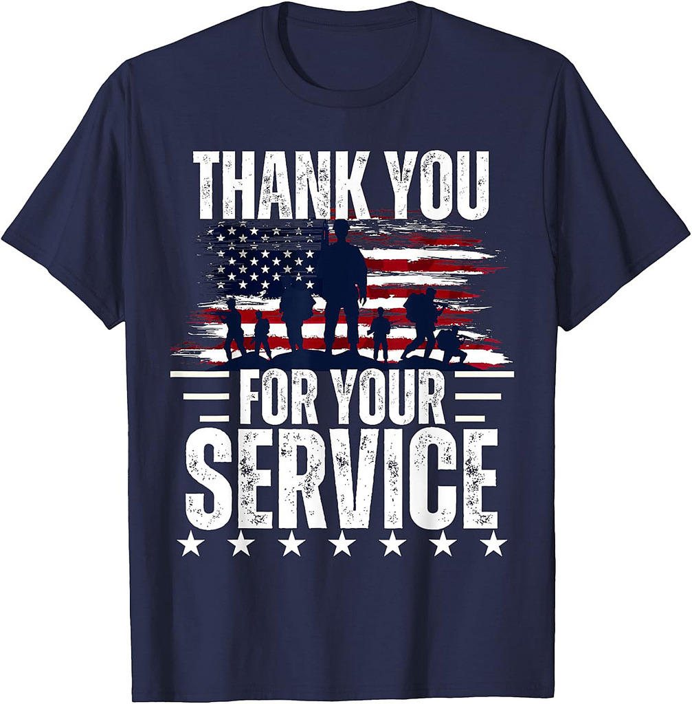 Dad Grandpa Veteran Nothing Scares Patriotic Veterans Day T-Shirt