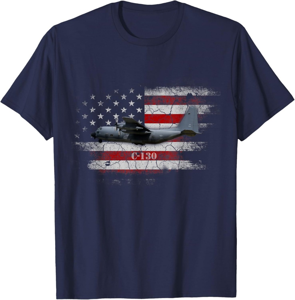 C-130 T-shirt Combat Air Force Veteran Veterans Day Gift T-Shirt