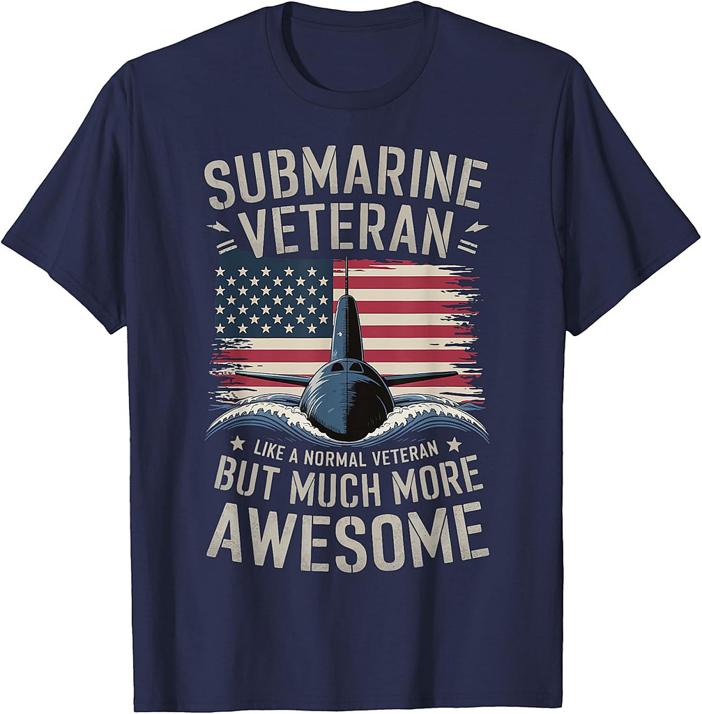 Submarine Veteran Like A Normal Veteran T-Shirt