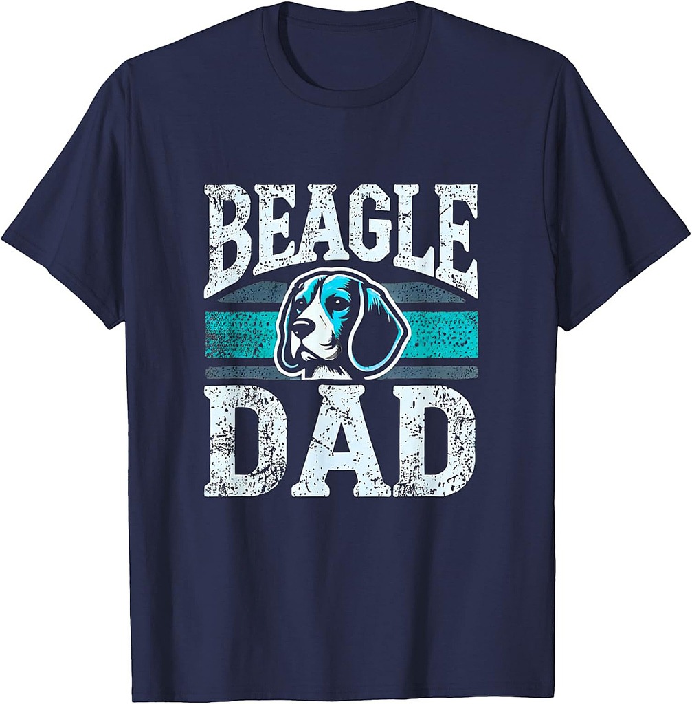 Beagle Dad Shirt Dog Dad Beagles Lover Beagle T-Shirt