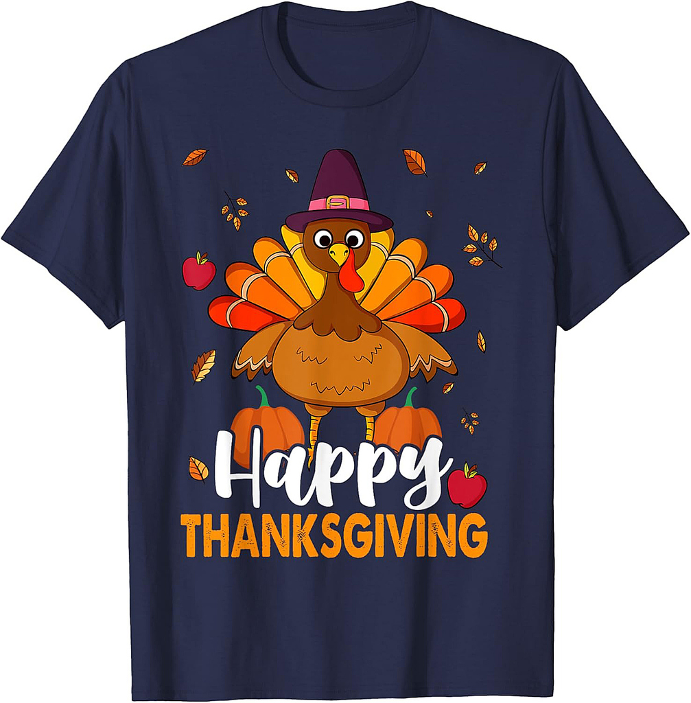 Happy Thanksgiving for Turkey Day Family Dinner Thanksgiving T-Shirt